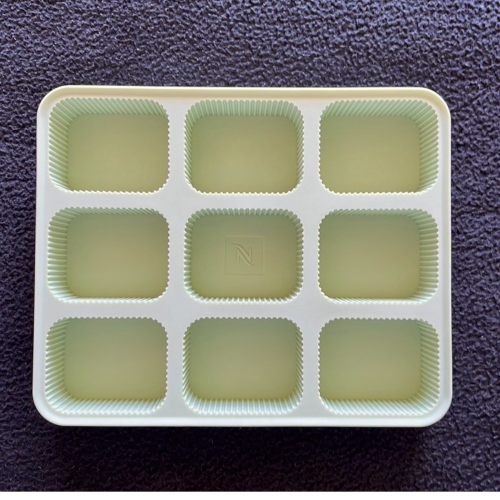 Nespresso x Federico Peri Barista Ice Cube Tray Pistachio Green Limited Edition - Picture 4 of 8